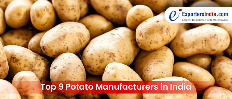 Top 9 Potato Manufacturers in India