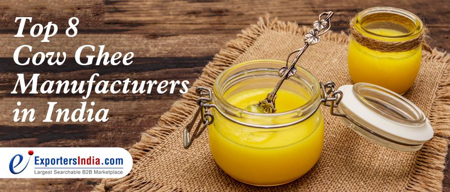 Top 8 Cow Ghee Manufacturers in India