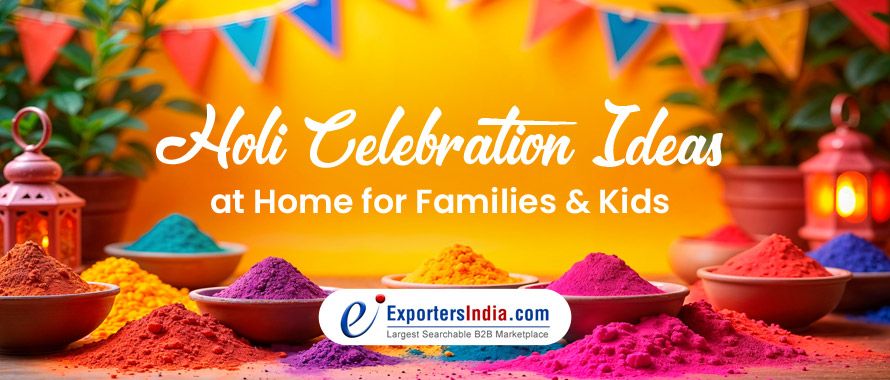 Holi Celebration Ideas at Home for Families & Kids