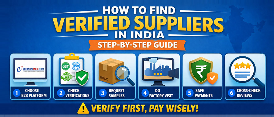 How to Find Verified Suppliers in India (Step-by-Step Guide)