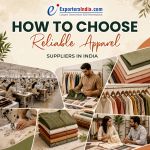 How to Choose Reliable Apparel Suppliers in India