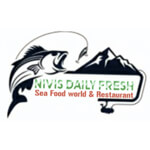 NIVIS DAILY FRESH SEAFOOD WORLD Logo