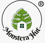 Monstera Hut Logo