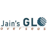 Jain's GLO Overseas Logo