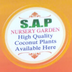 S A P Nursery Garden Logo