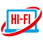 HI -FI Laptop & System Logo