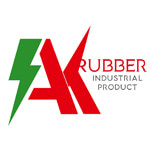 A.K. Rubber Industrial Product Logo