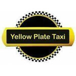 Yellow Plate Taxi Service Logo