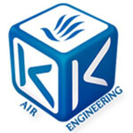 K K AIR ENGINEERING Logo