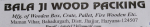 Balaji wood packing Logo