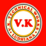 V.K technical works Logo