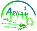 Arham tattoo supply Logo