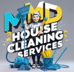 MD HOUSE CLEANING SERVICES Logo