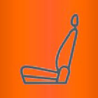 R sportz car seat lining Logo