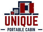 Unique Portable Cabin Logo