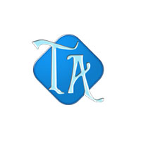 T.A. Glass Beads Logo