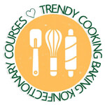 Trendy Cooking Baking Hobby Courses Logo