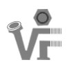 Vikrant Fasteners Logo