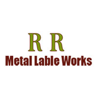 R R Metal Lable Works Logo