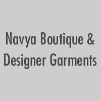 Navya Boutique & Designer Garments Logo