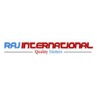 RAJ INTERNATIONAL Logo
