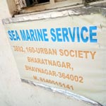 sea marine service Logo