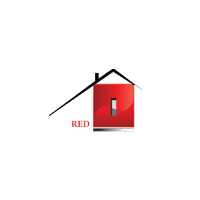 Red Bricks Construction Logo