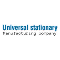 Universal stationary Manufacturing company Logo