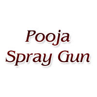 Pooja Spray Gun Logo