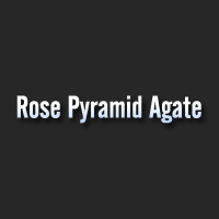 Rose Pyramid Agate