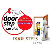 Door Step Service Logo