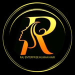 Raj Enterprises Human Hair Logo