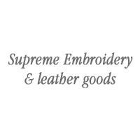 Supreme Embroidery & leather goods