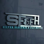 Silver Electric & Fan House Logo
