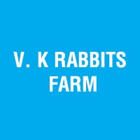 V. K Rabbits Farm Logo