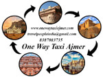 One Way Taxi Ajmer Logo