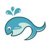 Blue Whale Rice Logo