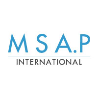 M S A.P International Logo