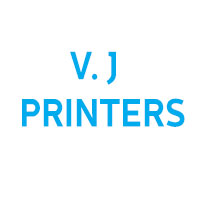 V. J PRINTERS Logo