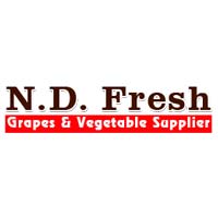 N.D. Fresh Grapes & Vegetable Supplier Logo