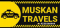 Muskan TRAVELS Logo