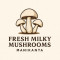 Fresh Milky Mushrooms