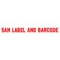 San Label and Bar Code