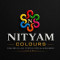NITYAM COLOURS Logo