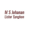 M S Johanan Lister Syngkon