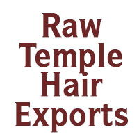 Raw Temple Hair Exports