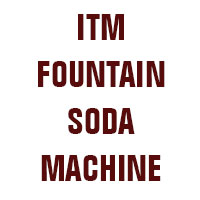 ITM Fountain Soda Machine