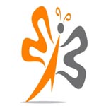 Butterfly Rangoli Logo