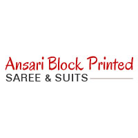 Ansari Block Printed Saree & Suits Logo