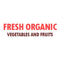 Fresh Organic Vegetables And Fruits Logo